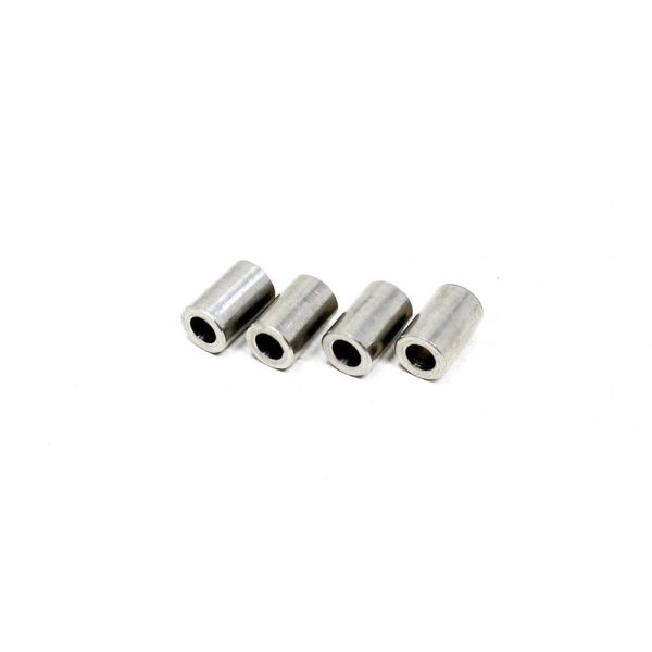 EasyMech Stainless steel Spacer for 3D printer Heatbed OD 8mm X ID 4.2mm X L 12mm – 4 Pcs