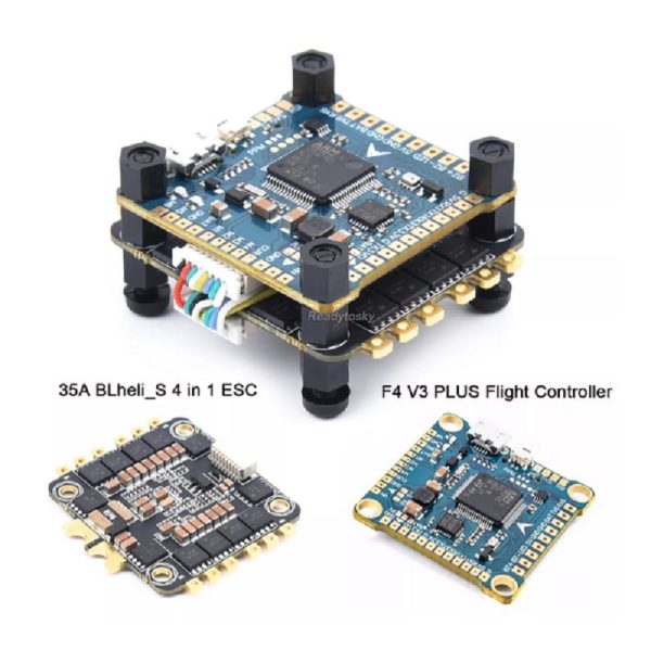 35A 4in1 ESC & F4 V3S Plus Flight Control V3.5 V3 S Built-in Image Filtering OSD