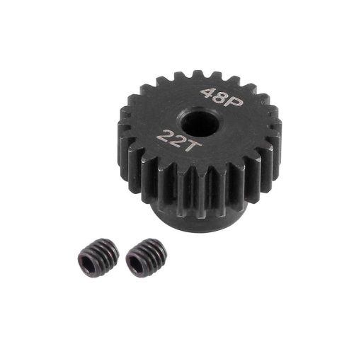 48P 22T 3.17mm Shaft Steel Pinion Gear For RC Hobby Motor Gear 1 / 10th SCT Monster
