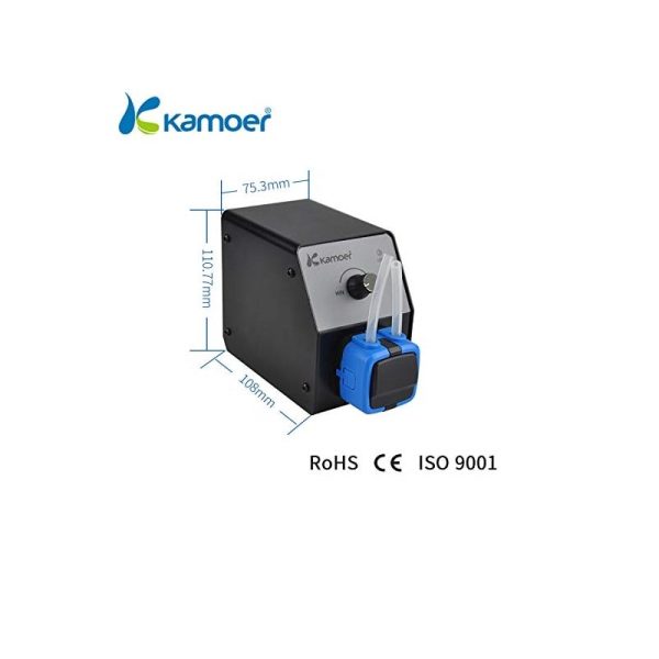 KCP2-KXF-S08 Kamoer Lab Pump 24V – S08 – 17~50ml/min | BPT tube 2.5*4.5mm