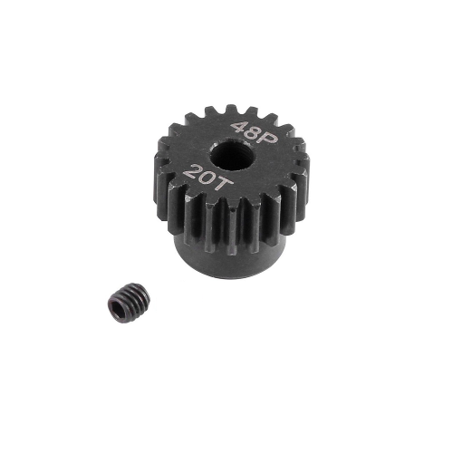 48P 20T 3.17mm Shaft Steel Pinion Gear For RC Hobby Motor Gear 1 / 10th SCT Monster