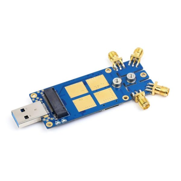 Waveshare SIM7600G-H 4G Communication Module, Multi-band Support, Compatible with 4G/3G/2G, With GNSS Positioning