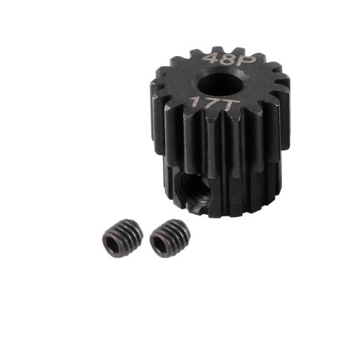 48P 17T 3.17mm Shaft Steel Pinion Gear For RC Hobby Motor Gear 1 / 10th SCT Monster