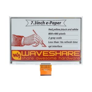 Waveshare 2.13inch Touch E-Paper E-Ink Display for Raspberry Pi Zero, 250×122, ABS Case