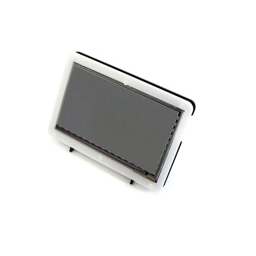 Waveshare 7inch Capacitive Touch Screen LCD (B) with Bicolor Case, 800?480, HDMI, Low Power