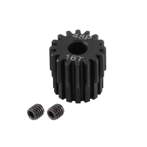 48P 16T 3.17mm Shaft Steel Pinion Gear For RC Hobby Motor Gear 1 / 10th SCT Monster