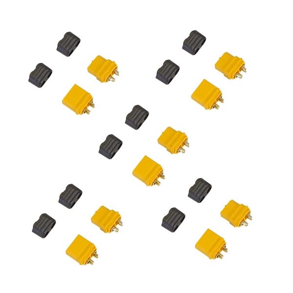 Amass XT60 Male-Female Connector pair with Housing-5Pair