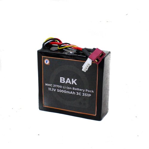 BAK NMC 21700 11.1V 5000mAh 3C 3S1P Li-ion Battery Pack