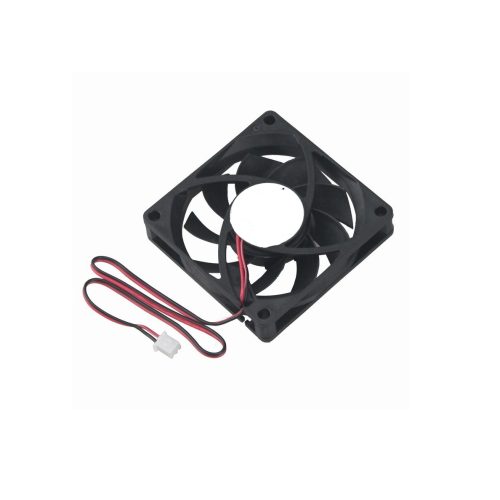 DC12V 7010 Double Ball Cooling Fan with XH2.54-2P 25CM Cable Size:70*70*10MM