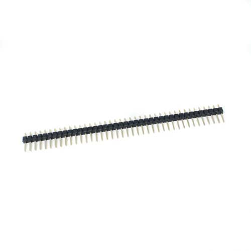 2.54mm 1×40 Pin Male Single Row Straight Short Header Strip (Pack of 3)