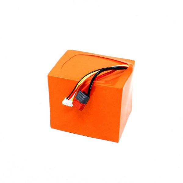 Orange IFR 18650 12.8V 6000mAh 3C 4S4P LiFePO4 Battery Pack