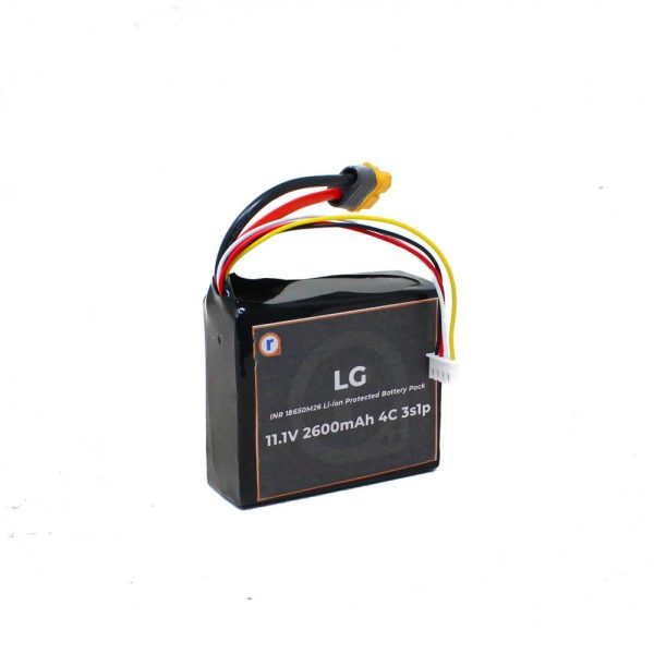 LG INR18650M26 11.1V 2600mAh 4C 3S1P Li-ion Battery Pack