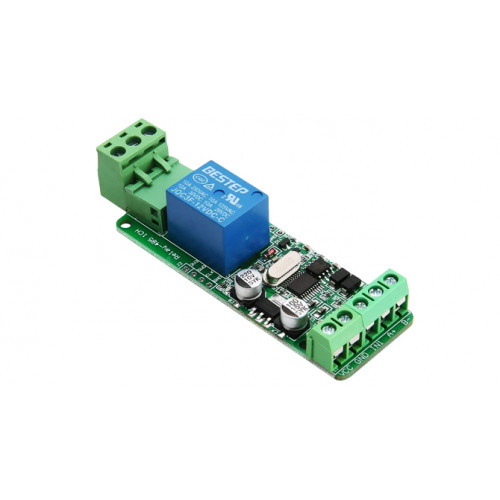 12V Modbus RTU 1, Channel Relay Module, Input Optocoupler, Isolation RS485 MCU for, Arduino
