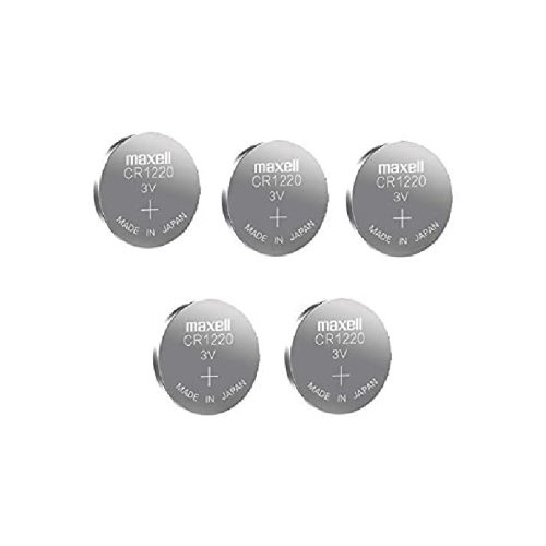 Maxell CR1220 3V Lithium Coin Battery (5 Pieces)