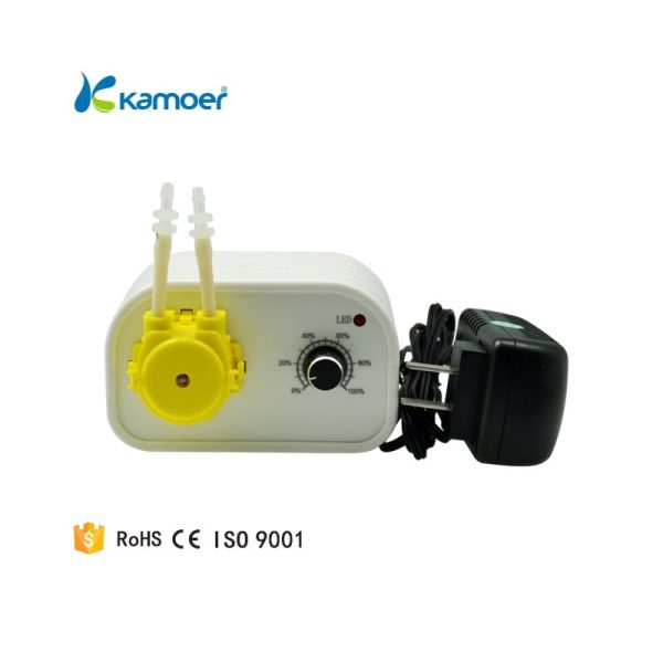 NKCP-S10 Kamoer Lab Pump 24V – S10 – 19~65ml/min | Siclione tube 3.0*5.0mm