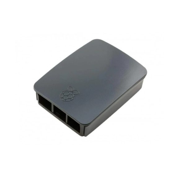 Official Raspberry Pi 4 Case-Black-Grey