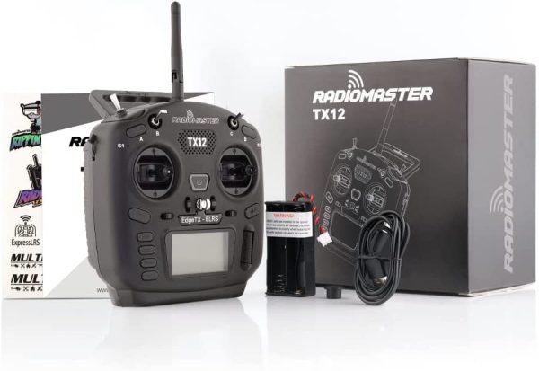 Radiomaster TX12 MKII ExpressLRS EdgeTX Transmitter with RP1 ExpressLRS 2.4ghz Nano Receiver