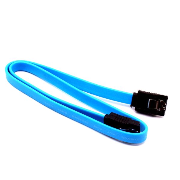 Blue SATA 3.0 Highspeed, Hard Disk Data, Cable, Double Head Straight