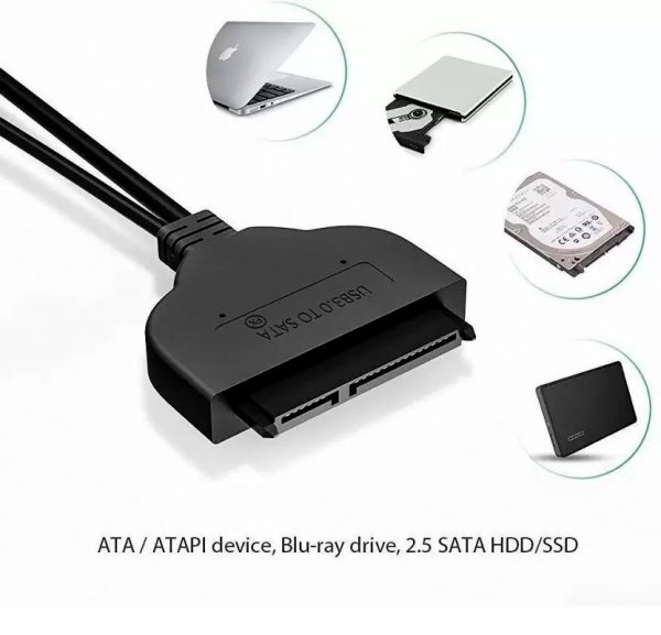 SATA3.0 to 2 in Series, USB 3.0 External Hard, Disk Data Cable