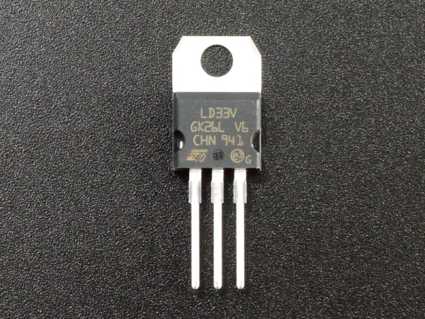 LD1117V33 – 3.3V 1.3A Fixed Output LDO Linear Voltage Regulator IC