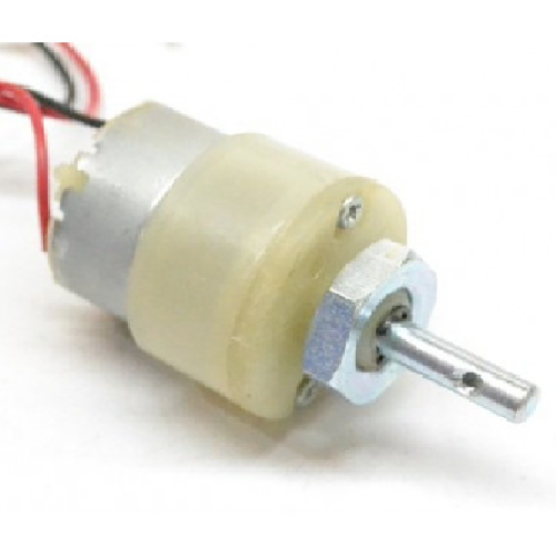 3.5RPM 12V LOW NOISE DC MOTOR WITH METAL GEARS – GRADE A