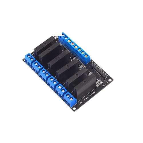 6 Channel 5V Relay Module Solid State Low Level SSR DC Control 250V 2A with Resistive