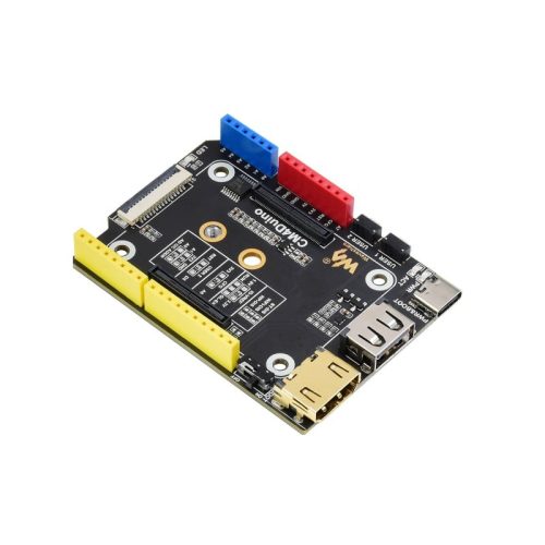 Waveshare Arduino Compatible Base Board For Raspberry Pi Compute Module 4, HDMI, USB, M.2 Slot