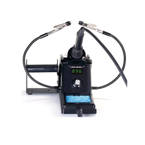 YIHUA 926LED-III 60W digital soldering iron station with 2 helping hands adjustable soldering iron tools