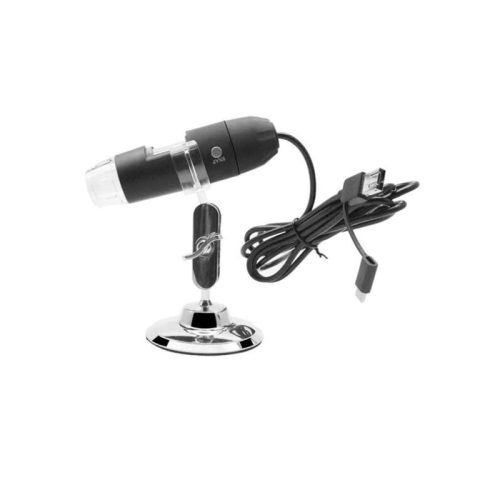 1000X 3 in 1 USB Digital Microscope Camera Endoscope 8LED Magnifier with Stand 3-in-1 Type-c Electronic Magnifier Endoscope