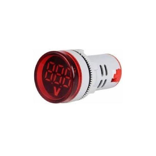 Red AC60-500V 22mm AD16-22DSV digital voltmeter Indicator with Big Digital Tube