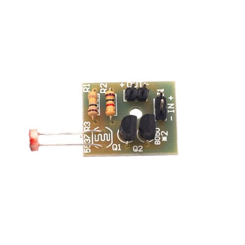 Orange Light Control Sensor Switch Suite Photosensitive Induction DIY Kit