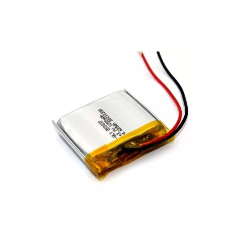 1250 mAh 3.7V single cell Rechargeable LiPo Battery