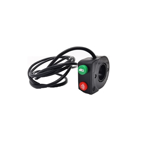 Headlight horn dual function combination switch