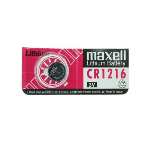 Maxell CR1216 3V Lithium Coin Battery (5 Pieces)