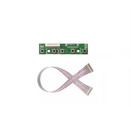 7- Inch LCD Control Button Board Compatible With 10 Pin Ribbon Cable 