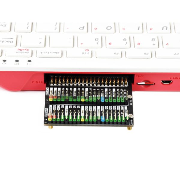 Waveshare Raspberry Pi 400 GPIO Header Adapter, Header Expansion, 2x 40PIN Header