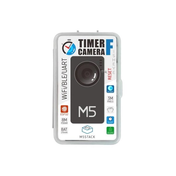 M5STACK ESP32 PSRAM Timer Camera Fisheye (OV3660)