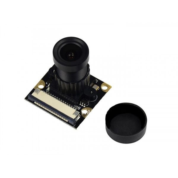Waveshare RPi Camera (F), Supports Night Vision, Adjustable-Focus