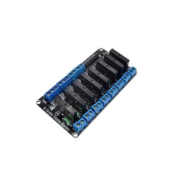 8 Channel 5V Relay Module Solid State High Level SSR DC Control 250V 2A with Resistive