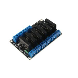 8 Channel 3-24V Relay Module Solid State Low Level SSR DC Control DC with Resistive Fuse
