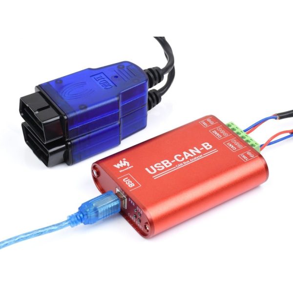 Waveshare USB to CAN Adapter Dual-Channel CAN Analyzer Industrial Isolation