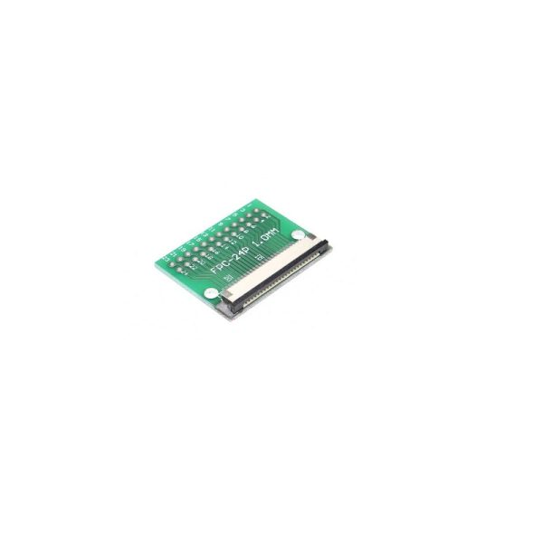 FFC / FPC Adapter Board 1mm to 2.54mm Soldered Connector – 24 pin