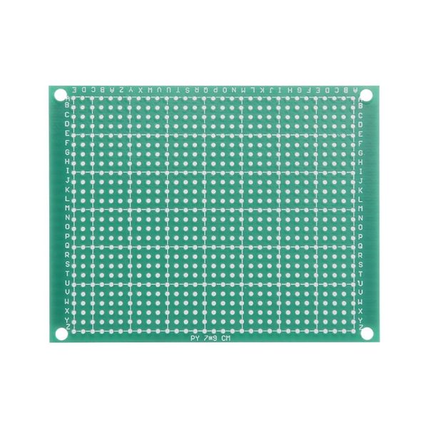 7 x 9 cm Universal PCB Prototype Board Single-Sided 2.54mm Hole Pitch