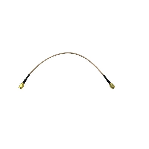 MC002989 RF / Coaxial Cable Assembly, 3 GHz, Gold Plated, SMA Plug to SMA Plug, RG316, 50 ohm, 10 “, 255 mm