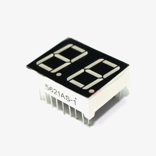 0.56 Inch 2 Digit 7-Segment LED Display CC – 18 Pin