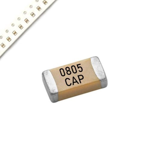 470nF / 0.47uF 50V 0805 SMD Capacitor (Pack of 10 Pieces)