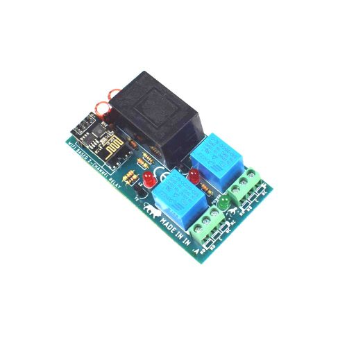 ESP-01 Wi-Fi Based Home Automation Module with 2 Channel Relay