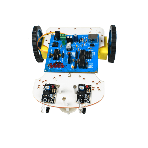 DIY Programmable IR Line Following Robotic Car SMART Kit