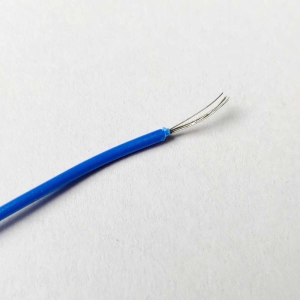 36AWG Multi Strand Wire 7/0.0052 (Blue – 1mtr)