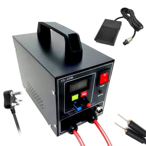 3KVA LS-A100 Portable Lithium Cell Spot Welding Machine for Battery Pack – Includes Double Pen and Pedal